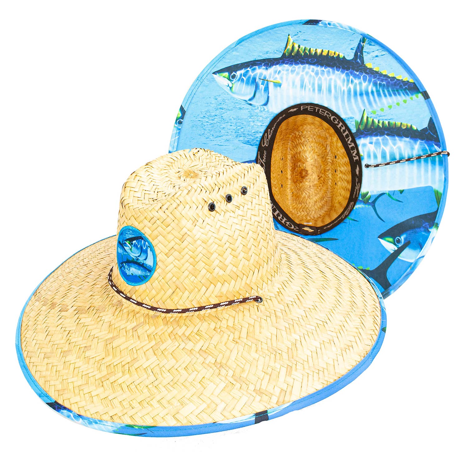 Tuna Straw Lifeguard Hat