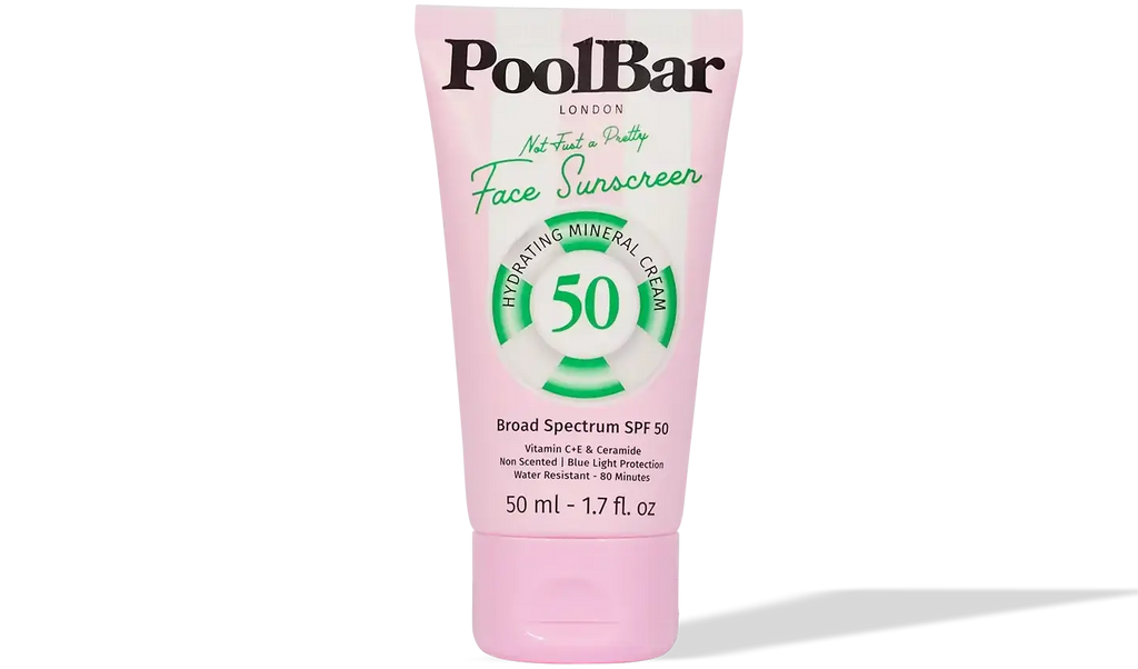 PoolBar Mineral SPF 50 Face Sunscreen