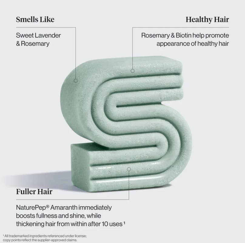 Rosemary & Biotin Volumizing Shampoo & Conditioner Bar Combo