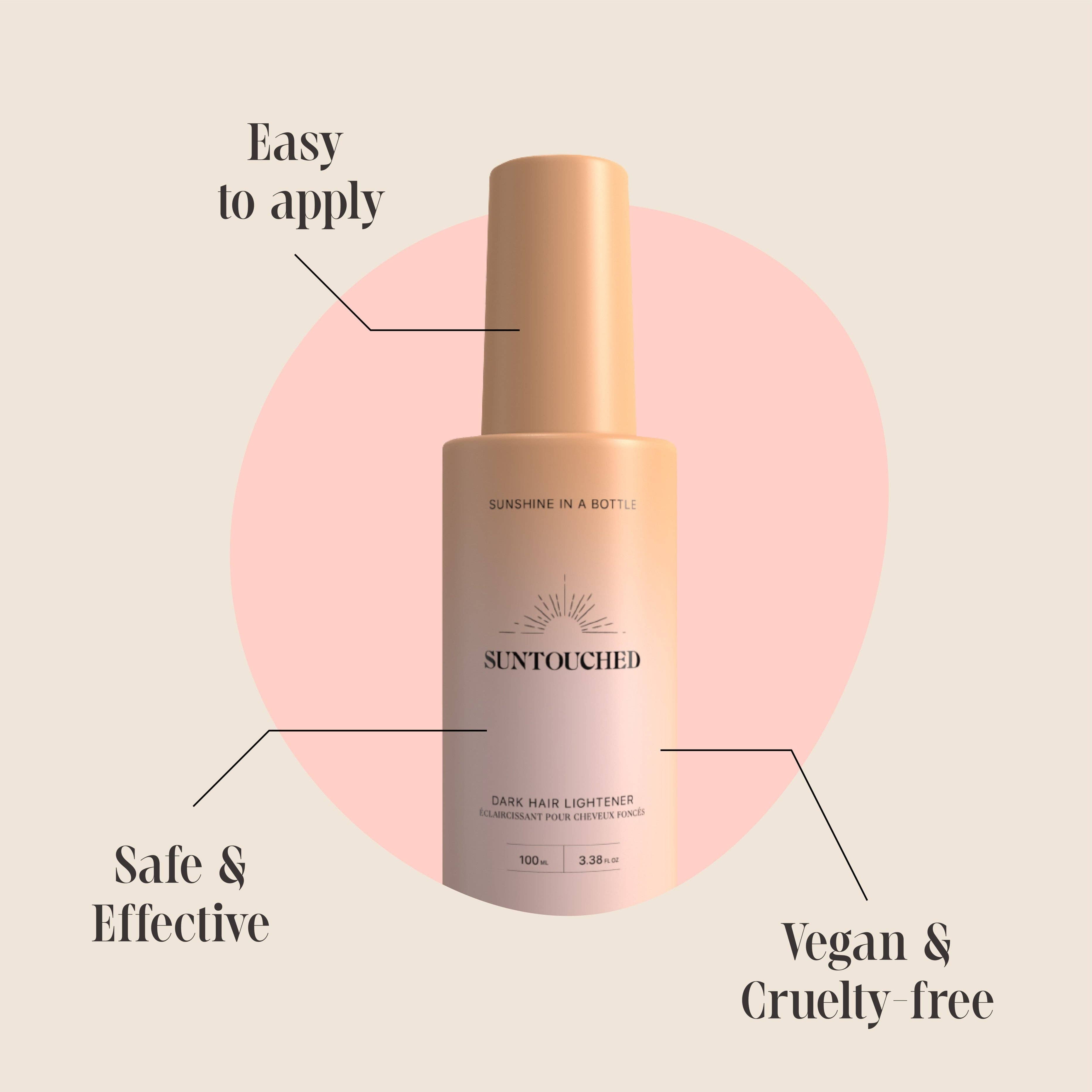 Hair Lightener for Dark Hair
