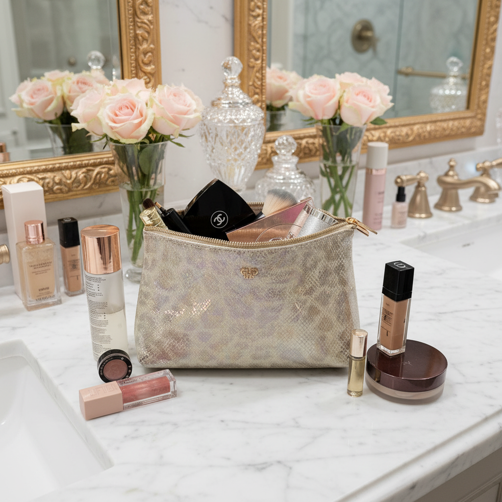 Everyday Sleek Glimmer Leopard- PurseN