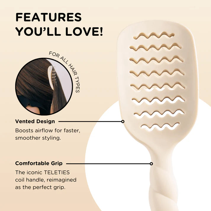Teletie Vented Hair Brush